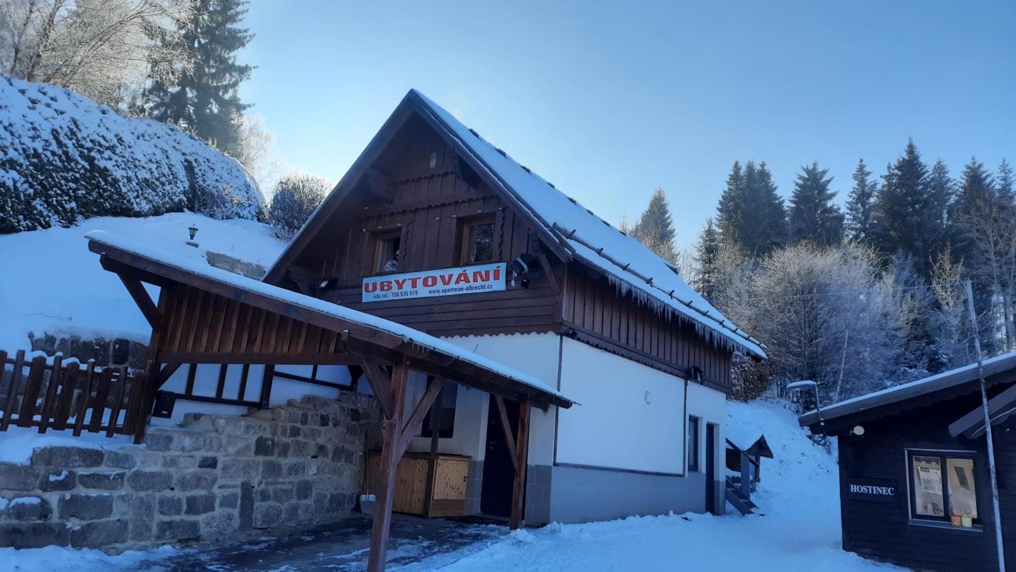 Apartmán Albrecht Albrechtice v Jizerskych horach Kültér fotó